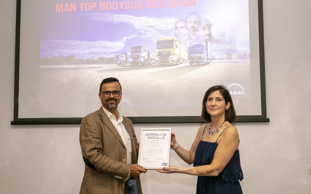 MAN TRUCKS IBERIA CERTIFICA A CAYVOL ENTRE LOS MEJORES FABRICANTES DE 2ª FASE
