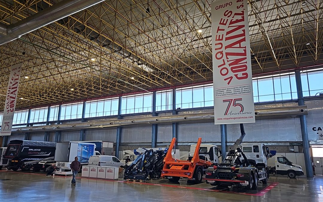 CAYVOL PRESENTE EN LA FERIA DEL VEHÍCULO INDUSTRIAL DE ALICANTE DE LA MANO DE «VOLQUETES GONZÁLVEZ»